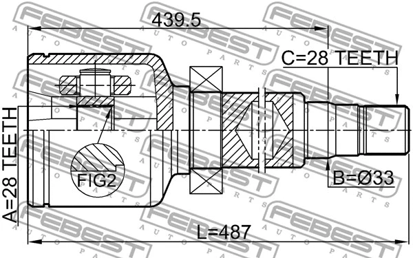 Joint Kit, drive shaft