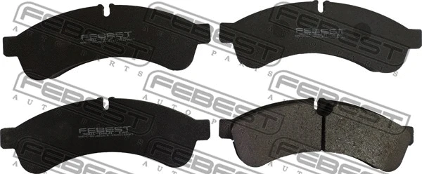 Brake Pad Set, disc brake (3801-DALR)