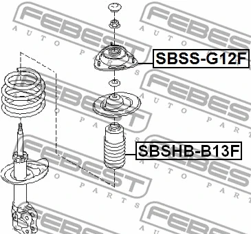 Suspension Strut Support Mount