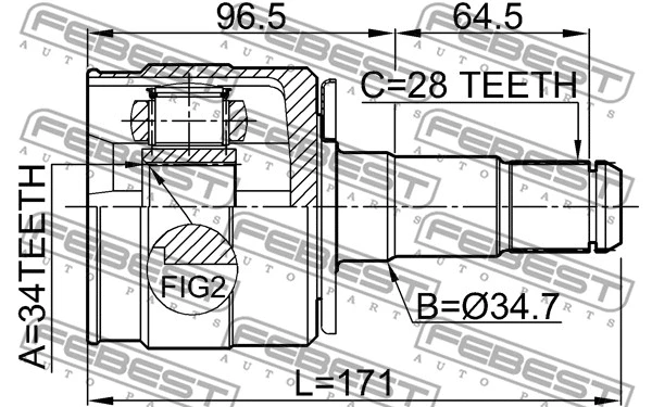 Joint Kit, drive shaft
