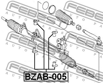Mounting, steering gear