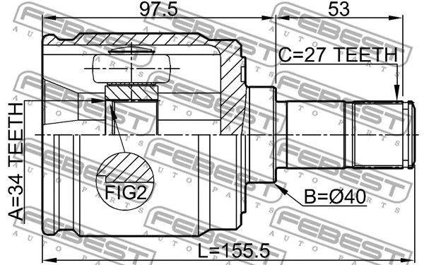 Joint Kit, drive shaft