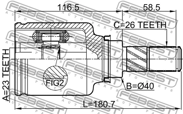 Joint Kit, drive shaft