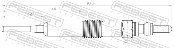 Glow Plug (24642-001)