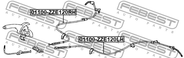 Cable Pull, parking brake