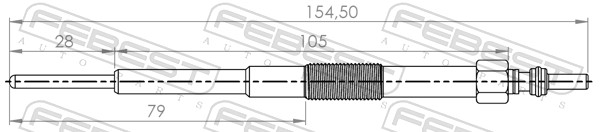 Glow Plug (08642-001)