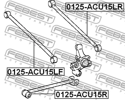 Control/Trailing Arm, wheel suspension