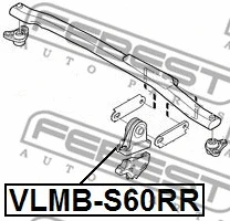 Mounting, engine