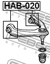 Mounting, control/trailing arm