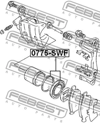 Repair Kit, brake caliper