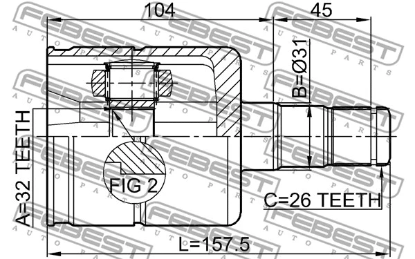 Joint Kit, drive shaft
