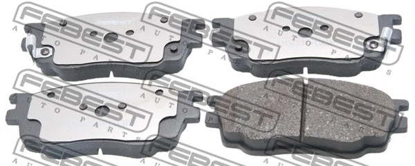 Brake Pad Set, disc brake (0501-GGF)