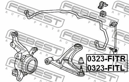 Link/Coupling Rod, stabiliser bar