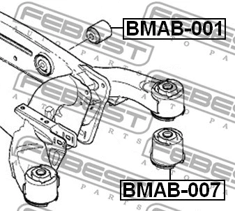 Bushing, axle beam