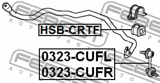 Link/Coupling Rod, stabiliser bar