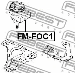 Mounting, engine