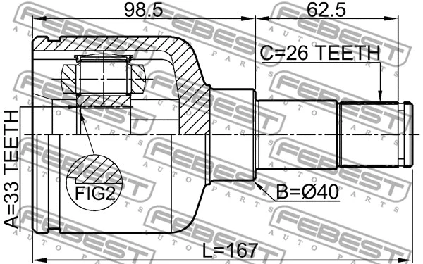 Joint Kit, drive shaft
