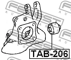 Mounting, control/trailing arm