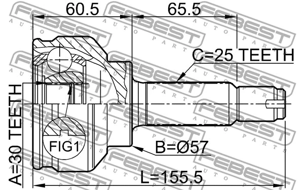 Joint Kit, drive shaft