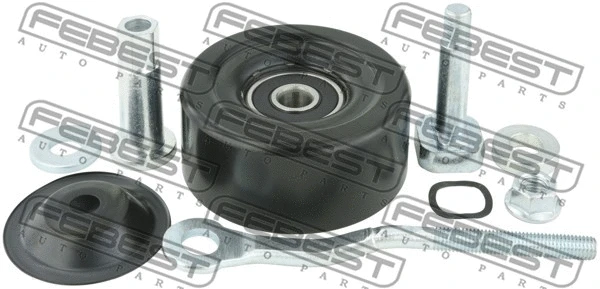 Tensioner Pulley, V-ribbed belt (0287-D40B)