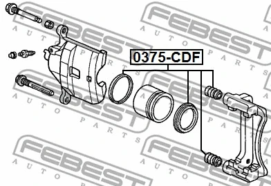 Repair Kit, brake caliper