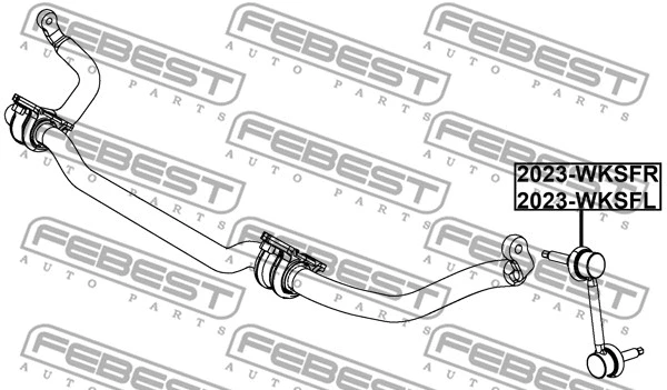 Link/Coupling Rod, stabiliser bar