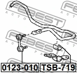 Link/Coupling Rod, stabiliser bar