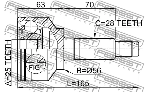 Joint Kit, drive shaft