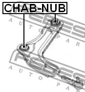 Mounting, control/trailing arm