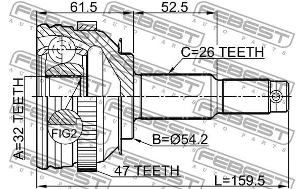 Joint Kit, drive shaft