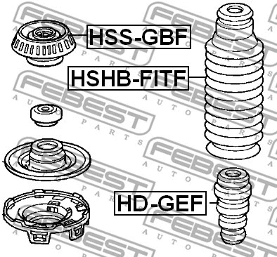 Rubber Buffer, suspension