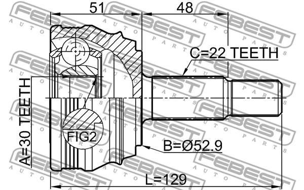 Joint Kit, drive shaft