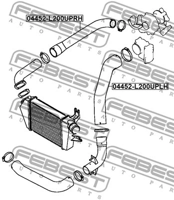 Charge Air Hose (04452-L200UPLH)