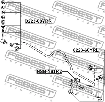 Mounting, stabiliser bar