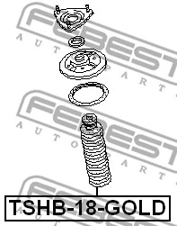 Dust Cover Kit, shock absorber