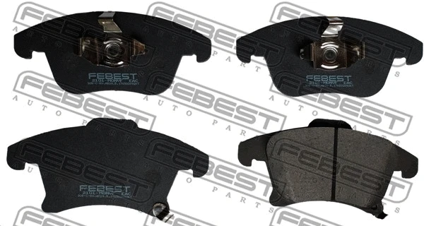 Brake Pad Set, disc brake (2101-MONVF)