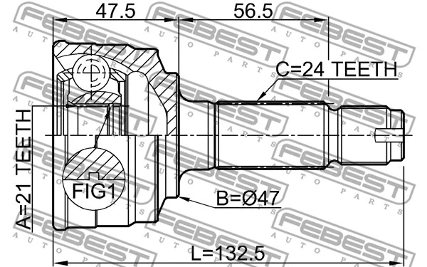 Joint Kit, drive shaft