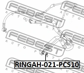 Sealing Ring, coolant line