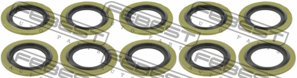 Gasket, oil inlet (charger) (RINGOL-067-PCS10)