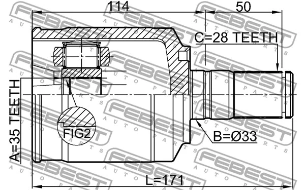 Joint Kit, drive shaft