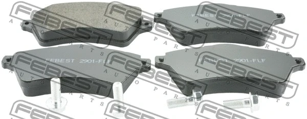 Brake Pad Set, disc brake (2901-FLF)