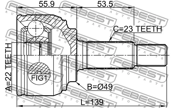 Joint Kit, drive shaft