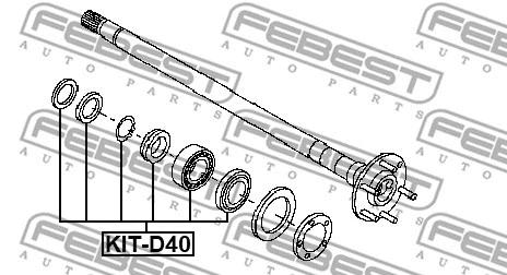Bearing, drive shaft