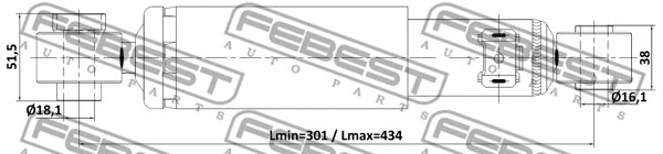 Shock Absorber (12110-020R)