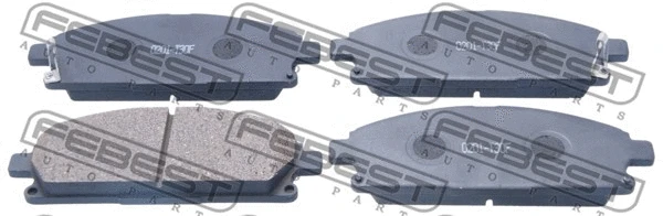 Brake Pad Set, disc brake (0201-T30F)