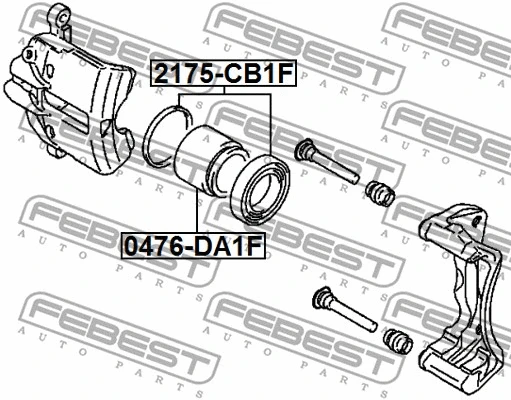 Repair Kit, brake caliper