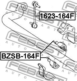Link/Coupling Rod, stabiliser bar