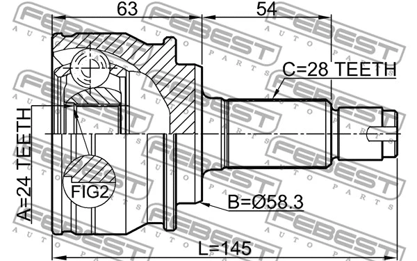Joint Kit, drive shaft