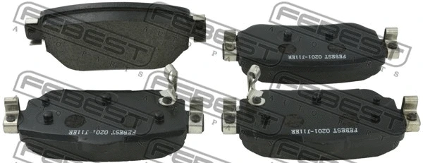 Brake Pad Set, disc brake (0201-J11ER)