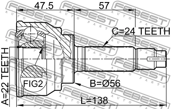 Joint Kit, drive shaft